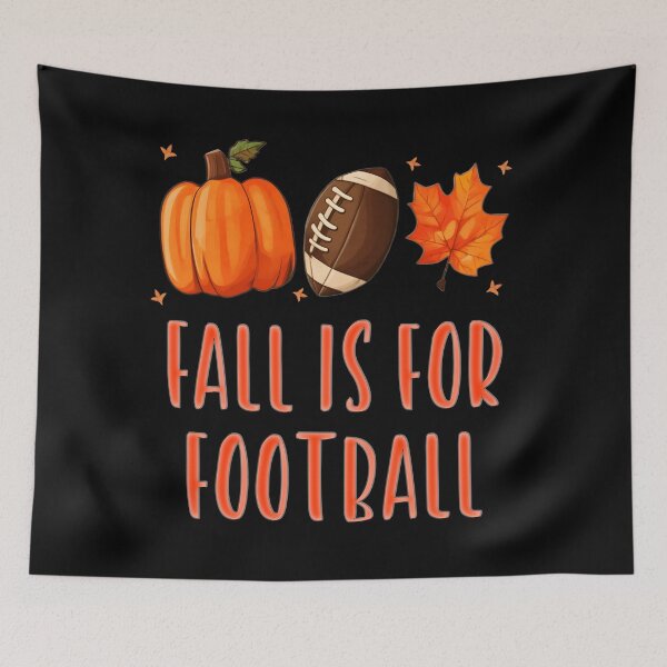 Item preview, Fall Is for Football Season Design and Thanksgiving designed and sold by MerchLovers.