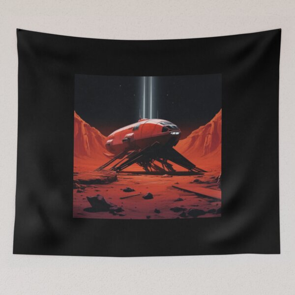 Item preview, mars landing designed and sold by TEEJAMBOREE.