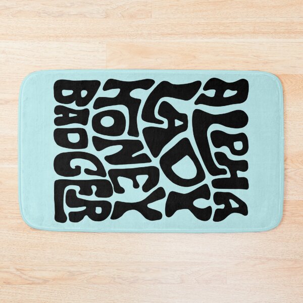 Item preview, Alpha Lady Honey Badger Word Art designed and sold by Unhinged Heather.