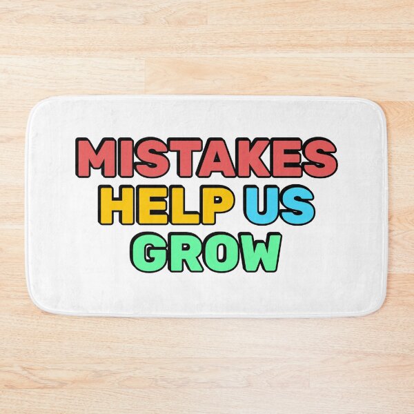 Item preview, Mistakes Help Us Grow designed and sold by Inspirationmotivation.