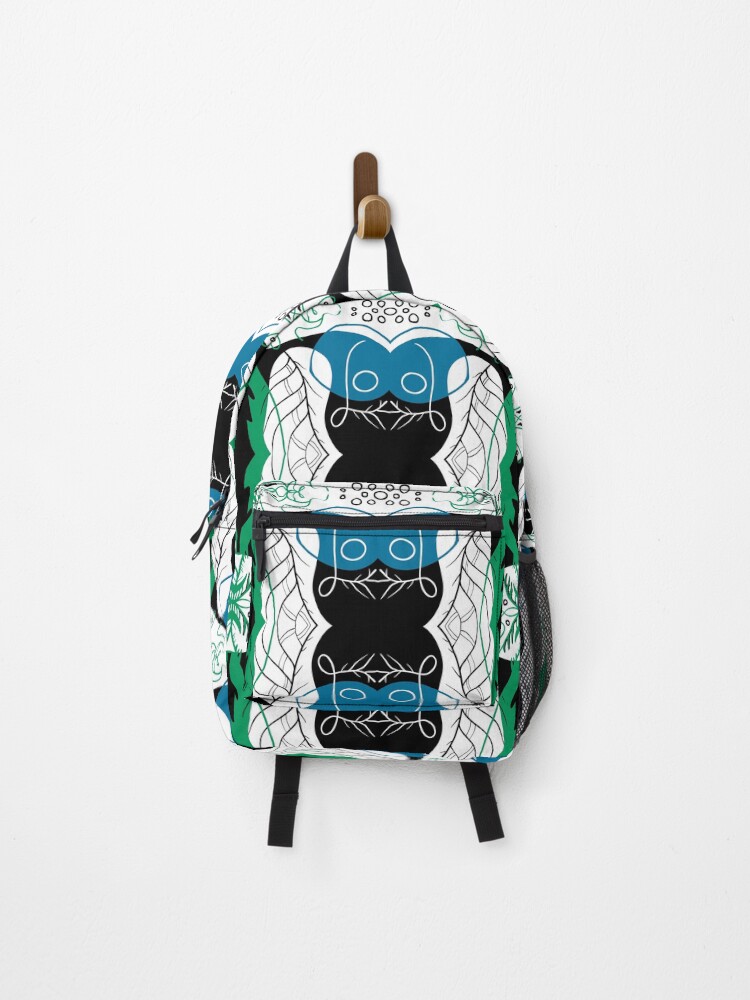 Thumbnail 1 of 3, Backpack, Colorful Abstract Pattern designed and sold by DafraDesign.
