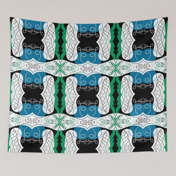 Aperçu de l'œuvre Motif abstrait coloré créée et vendue par DafraDesign.