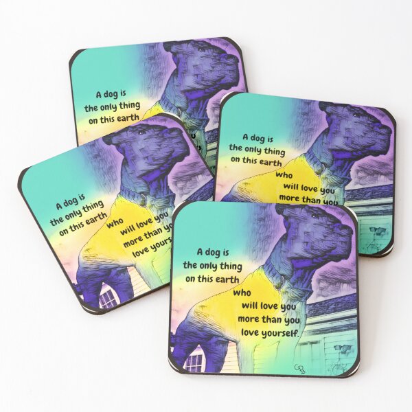 Item preview, A Dog Will Love You, An Art Story designed and sold by gleefulme.
