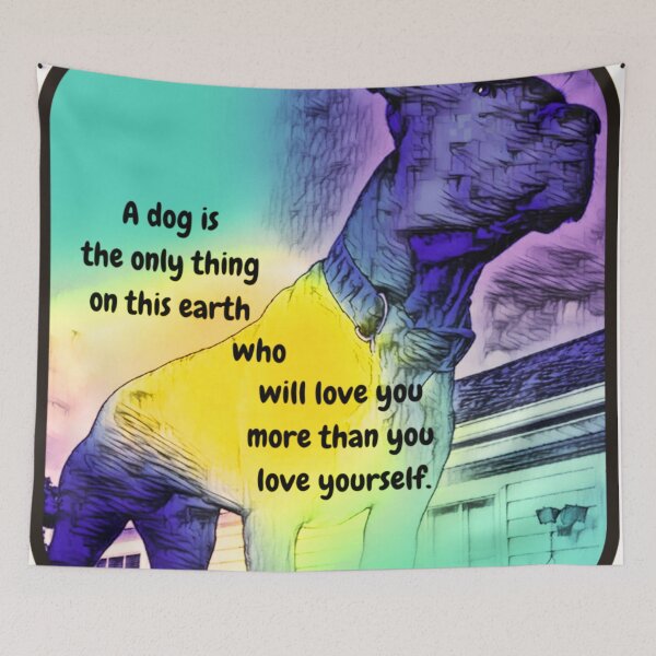 Item preview, A Dog Will Love You, An Art Story designed and sold by gleefulme.