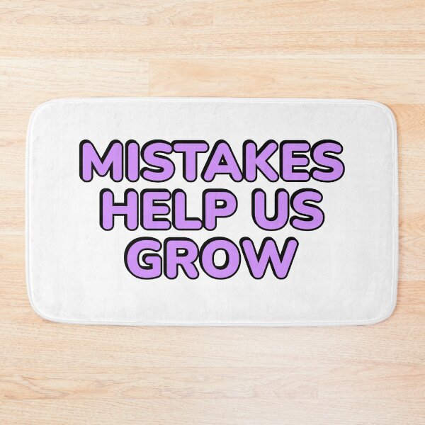 Item preview, Mistakes Help Us Grow designed and sold by Inspirationmotivation.