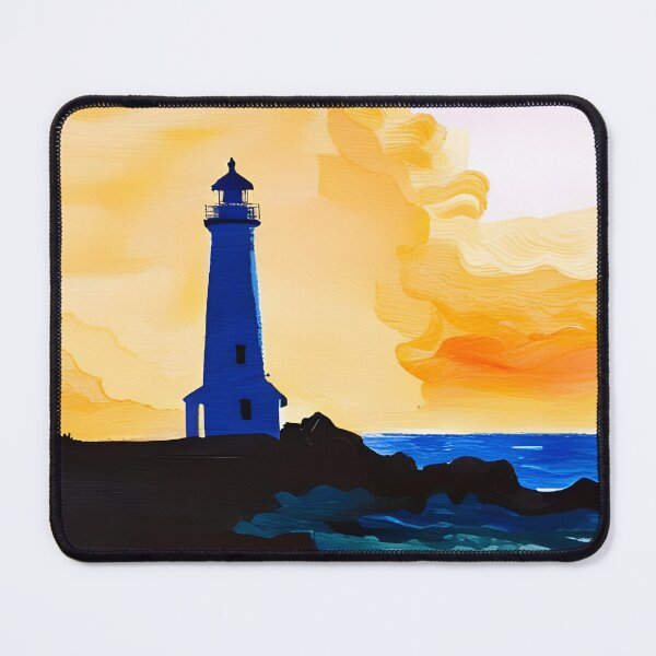 Item preview, Watercolor Lighthouse designed and sold by Nautical4U.