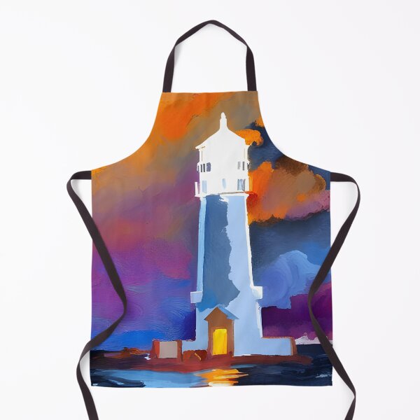 Item preview, Watercolor Lighthouse designed and sold by Nautical4U.