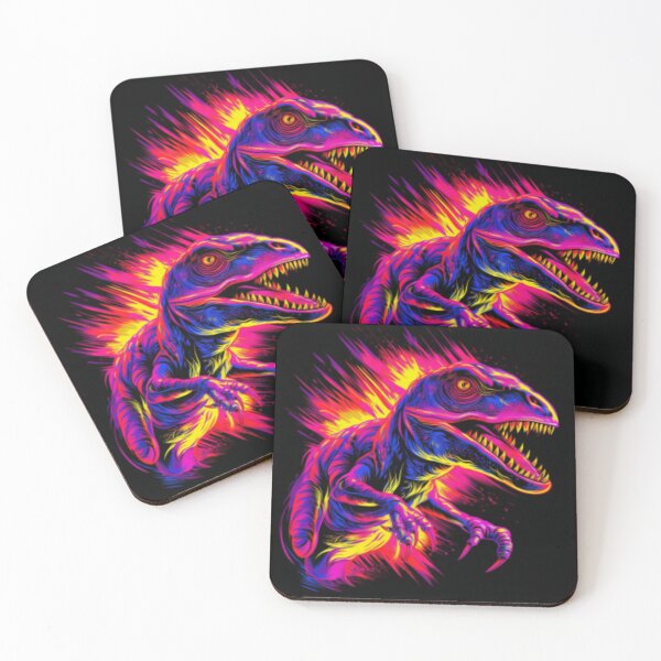 Aperçu de l'œuvre velociraptor créée et vendue par TEEJAMBOREE.