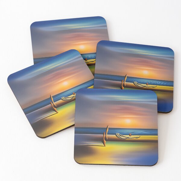 Item preview, Contemporary Beach Sunset designed and sold by Nautical4U.