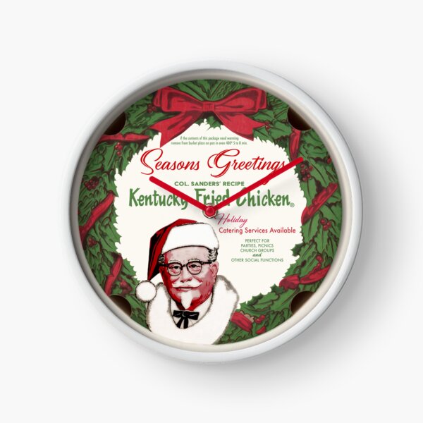Kentucky Fried Chicken Clocks for Sale | Redbubble