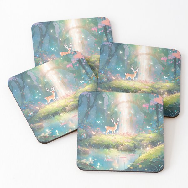 Item preview, Deer in Forest designed and sold by WhimsicalPlays.