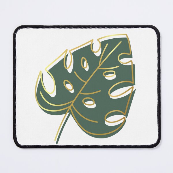 Item preview, Gold Monstera designed and sold by sadiebatte.