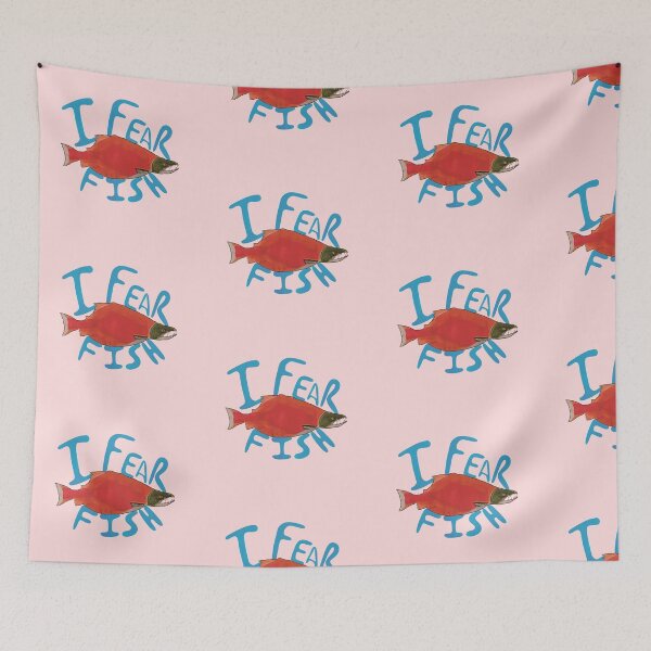 Item preview, I Fear Fish designed and sold by GingaNinjaDraws.
