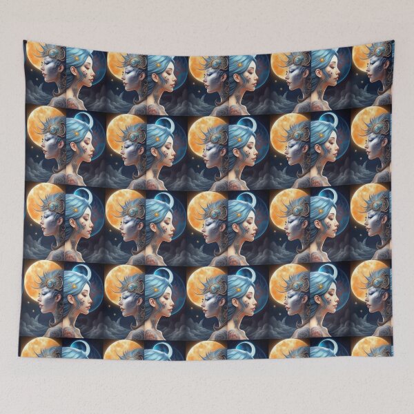 Item preview, Sun goddess and moon goddess  designed and sold by Design Dreamer.