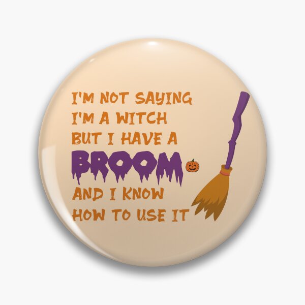 Item preview, I have a broom Halloween designed and sold by tinytwist.