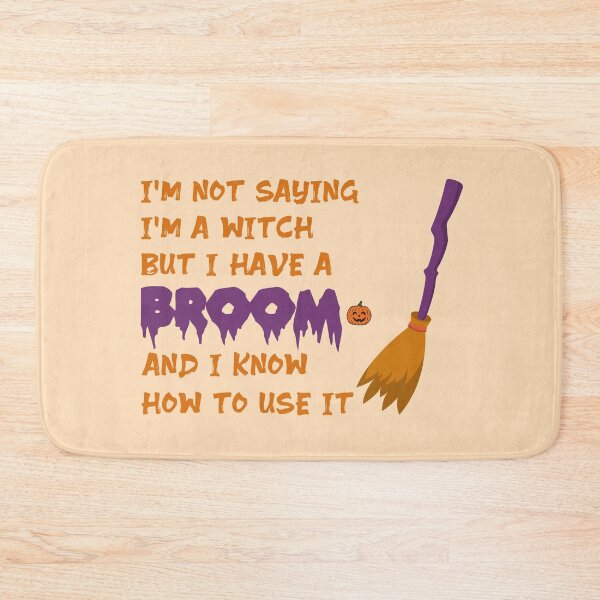 Item preview, I have a broom Halloween designed and sold by tinytwist.