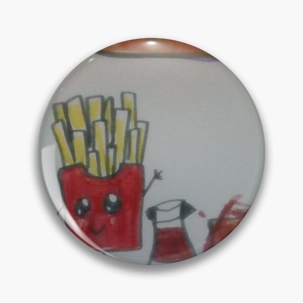 Item preview, kuwaii hamburger and fries designed and sold by Bazingauwz.