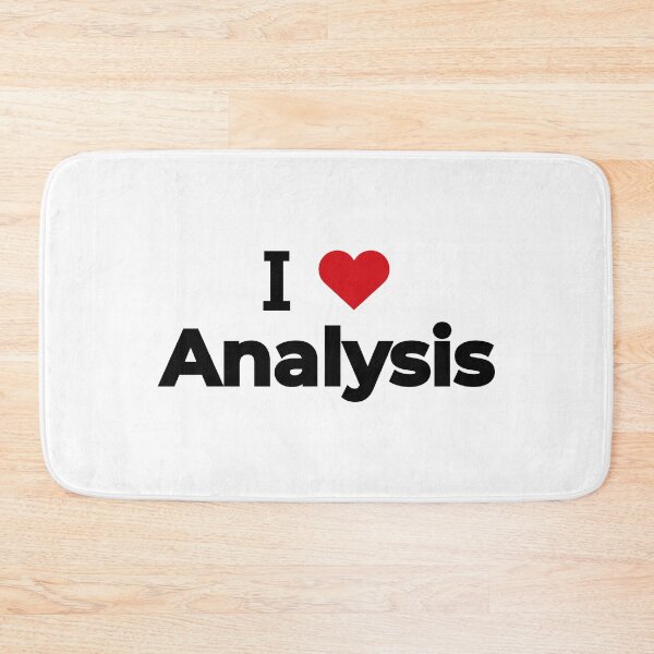 Item preview, I love Analysis designed and sold by Moyanana.