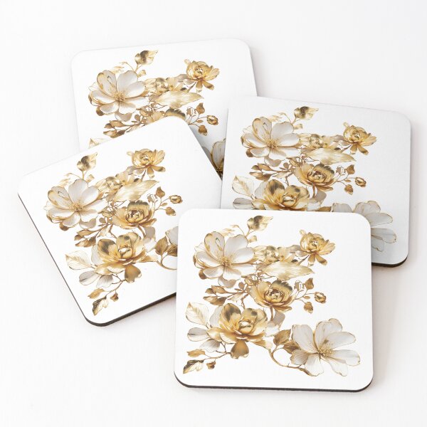 Item preview, Gold Flower 15 designed and sold by ThanaDesign.