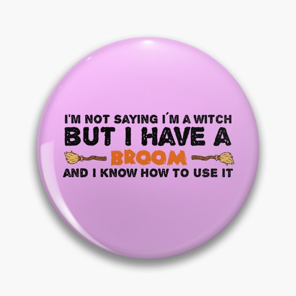 Item preview, I have a broom Halloween designed and sold by tinytwist.