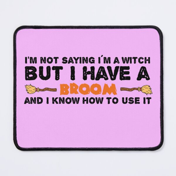 Item preview, I have a broom Halloween designed and sold by tinytwist.