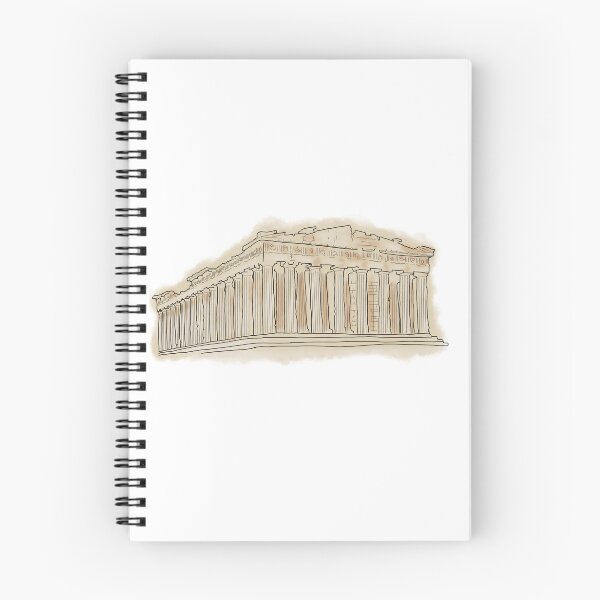 Item preview, Parthenon Doodle designed and sold by bookishthorns.