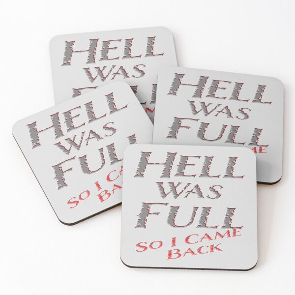 Item preview, Hell was full designed and sold by GCHDesignsUK.