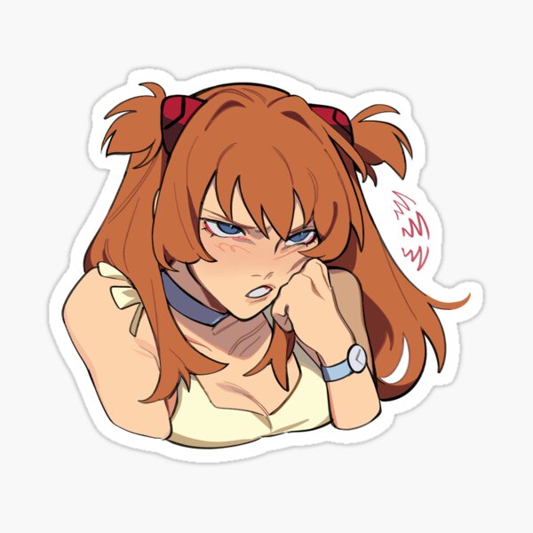 Vista previa del artículo con la obra «Tsundere EVA», diseñado y vendido por PORQUELOIN.