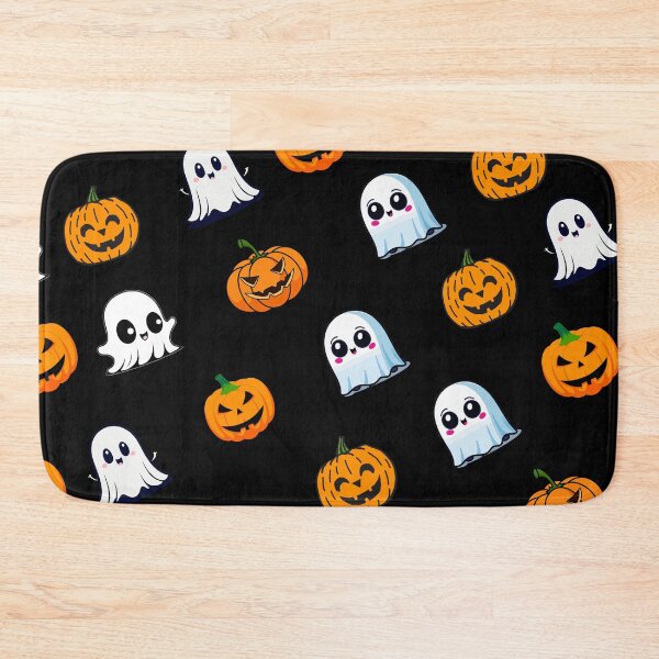 Item preview, Ghost and Pumpkins Halloween Pattern designed and sold by tinytwist.