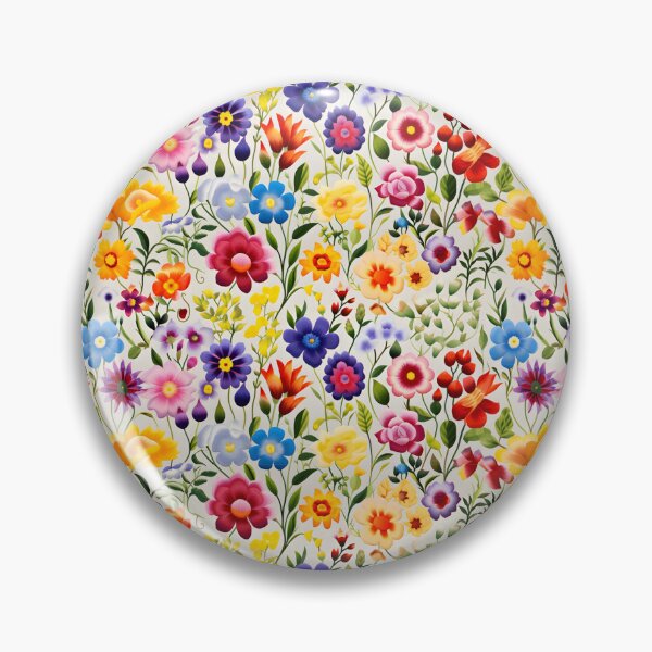Item preview, Patrón sin costuras con flores de colores. Fondo de acuarela floral. designed and sold by dekdoi.