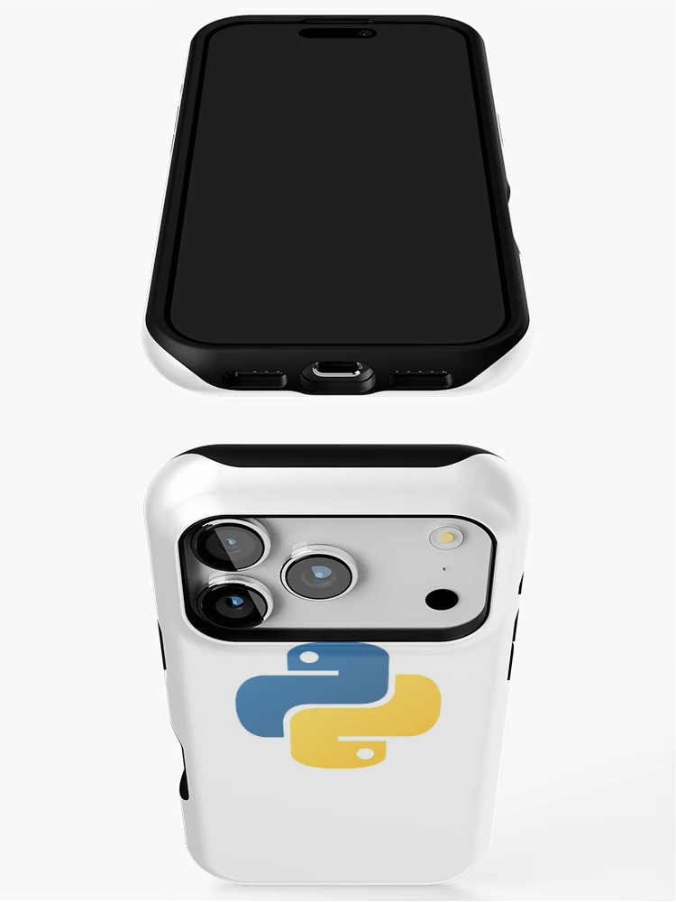 Thumbnail 3 of 4, iPhone Case, Python Official Logo Scripting Programming Language designed and sold by Rainwater Merch.