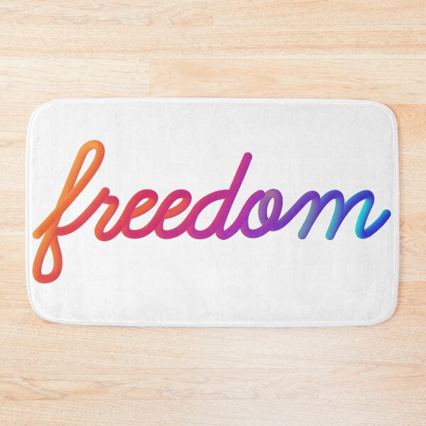 Item preview, freedom typography art designed and sold by innni.