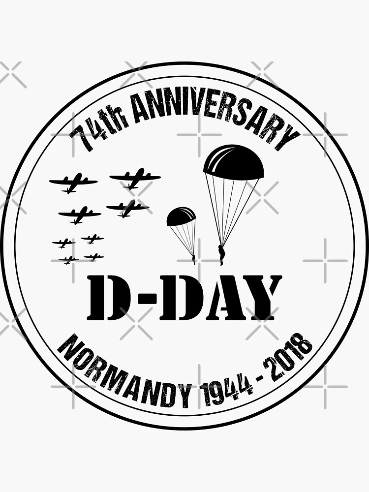 "DDay Anniversary Normandy Landings Invasion Veteran Parachute