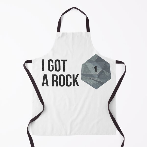 Item preview, Role playing table gaming joke I got a rock designed and sold by Midnight Sky Sundry.