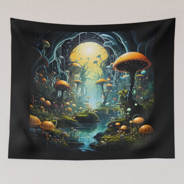 Item preview, fungal ecosystem designed and sold by Mr.Psychedelia.