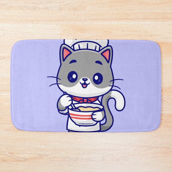 Item preview, Culinary Cat: Cartoon Vector Chef Icon designed and sold by hjian8219.