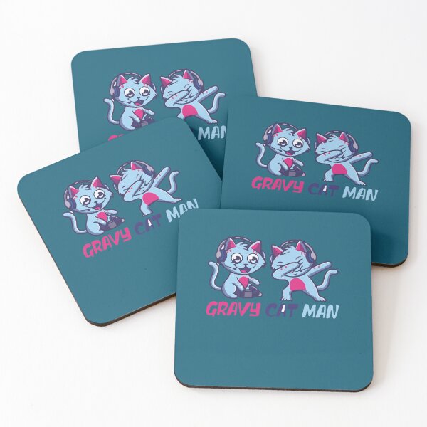 Item preview, Gravy Cat Man(2) designed and sold by kbarnto.
