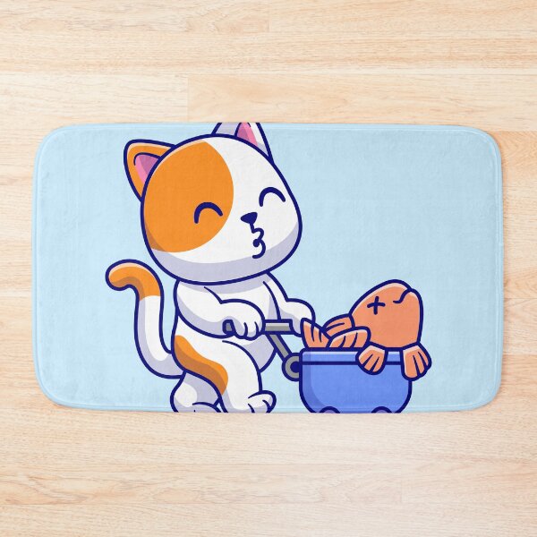 Item preview, Cat's Catch: Cartoon Vector Icon designed and sold by hjian8219.