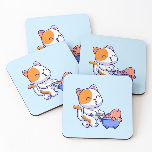 Item preview, Cat's Catch: Cartoon Vector Icon designed and sold by hjian8219.