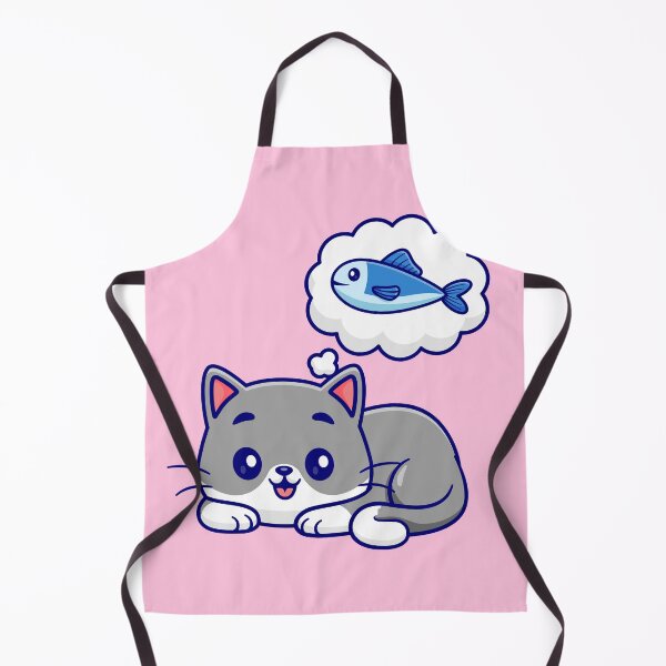 Item preview, Pondering the Catch: Cartoon Cat Vector Icon designed and sold by hjian8219.