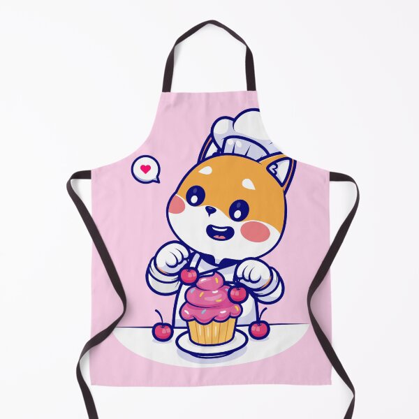 Item preview, Shiba Inu Culinary Artist: Cartoon Dog Chef Icon designed and sold by hjian8219.