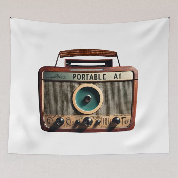 Item preview, Retro Radio designed and sold by TodoDecoArt.