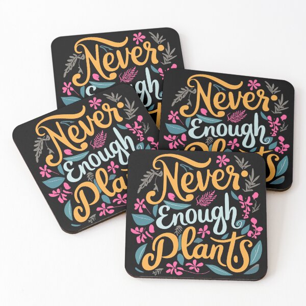Item preview, Never Enough Plants - Quotes designed and sold by Shop801.