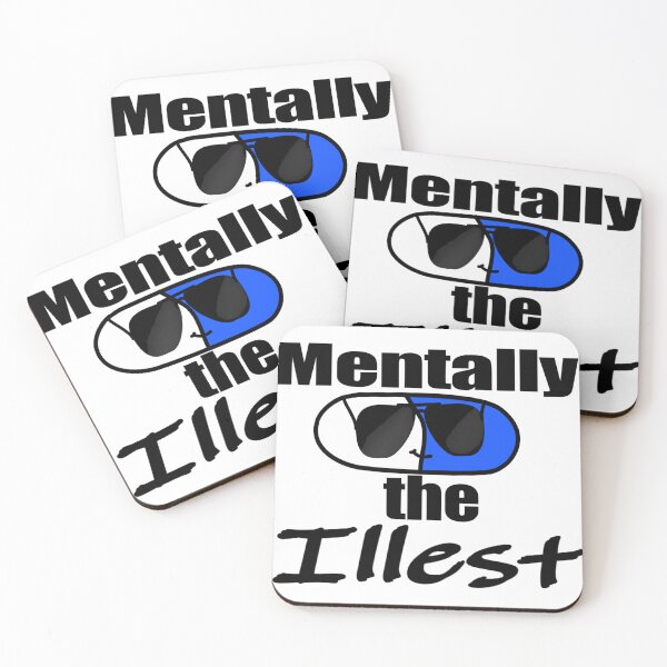 Item preview, Mentally The Illest: Original designed and sold by ToxicJellyShop.