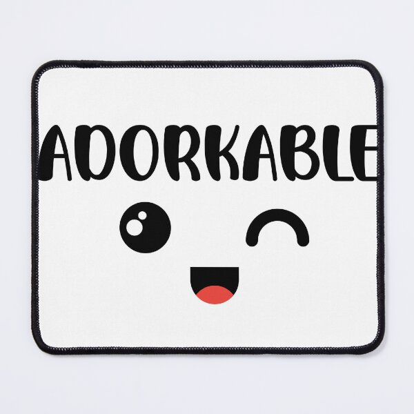 Item preview, Cute and funny saying, adorkable designed and sold by Midnight Sky Sundry.
