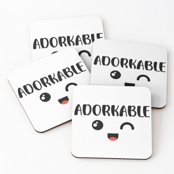 Item preview, Cute and funny saying, adorkable designed and sold by Midnight Sky Sundry.