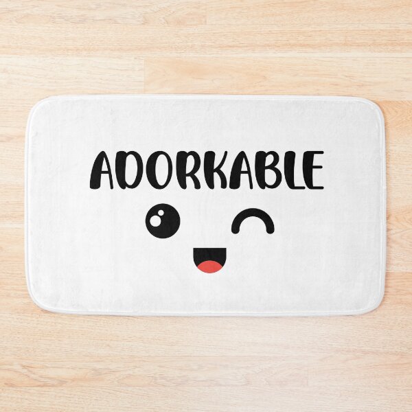 Item preview, Cute and funny saying, adorkable designed and sold by Midnight Sky Sundry.