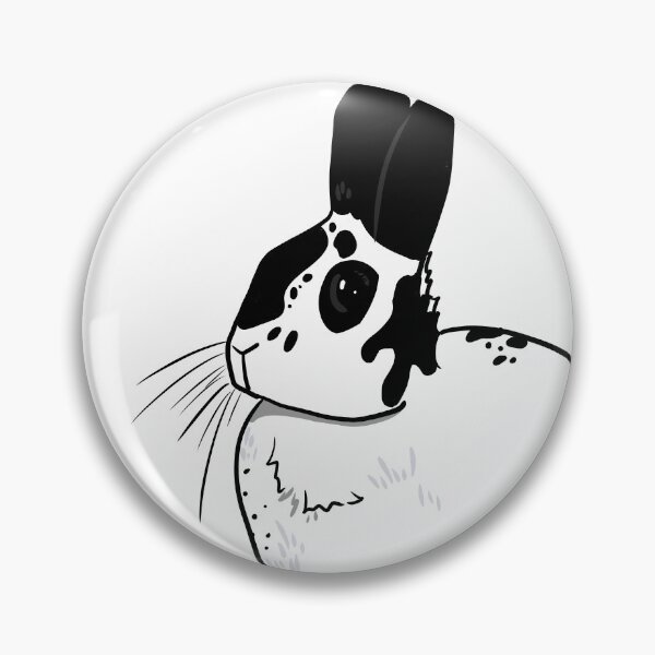 Item preview, English Spot Rabbit Sticker designed and sold by dragonfly26.
