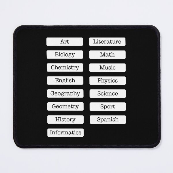 Item preview, Subject Labels designed and sold by ScienceCorner.