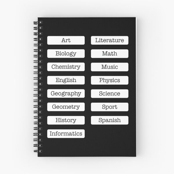 Item preview, Subject Labels designed and sold by ScienceCorner.